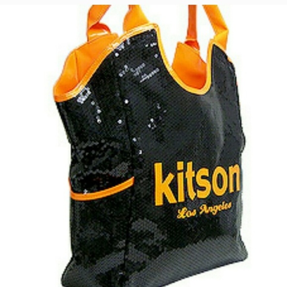 🔥Price Drop🔥NWT kitson sequin tote - Picture 2 of 3